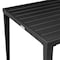 Armen Living Aileen Outdoor Patio Dining Table in Aluminum 840254333215 - alternate 6